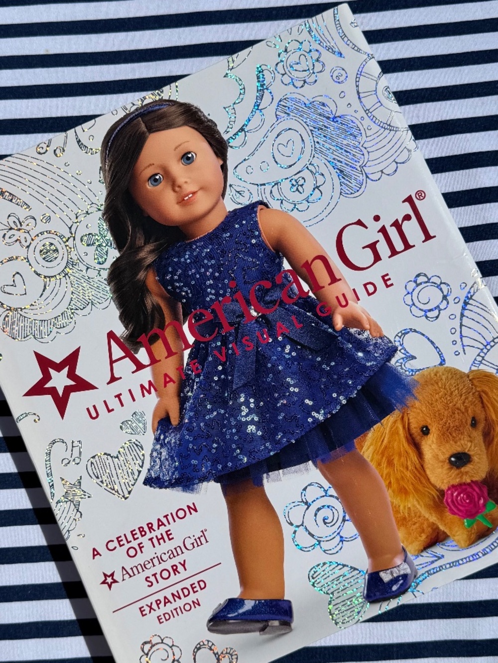 American Girl 🩷 The Ultimate Visual Guide Hardcover Collectible Book + Poster